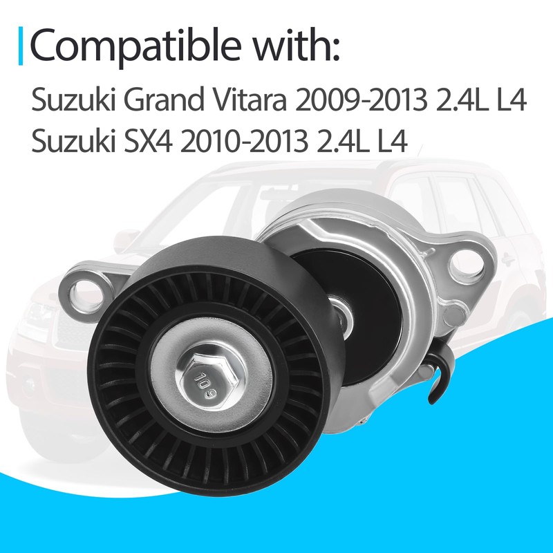 17540-54L00-000 Complete Serpentine Belt Drive Component Kit Compatible with Suzuki