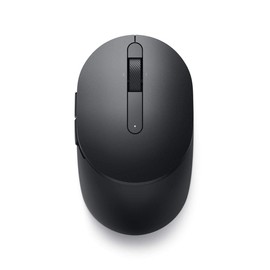 Dell MS5120W Mobile Pro Wireless Mouse – Wireless 2.4GHz, Bluetooth 5.0, Microsoft Swift Pair/Dell Pair (Windows 10 & 11 only), Optical LED Sensor - Black