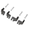 Mofun Driver Floorboard Relocation Brackets Compatible with Harley Touring Street