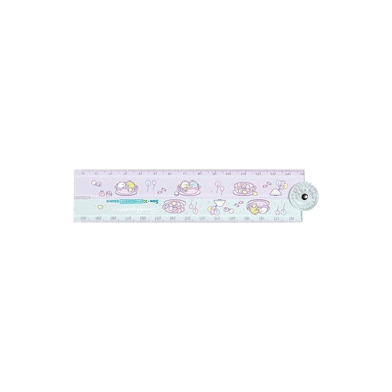 San-X SQ89201 CH/M Folding Ruler (S/G)