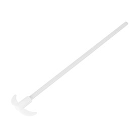 Kadimendium 24in Graphite Stirring Rod Bars High TemperaturePTFE Stirring Rod Stir Bar for Laboratory Use L 305mm W 60mm D 7mm 30x3x3