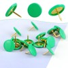 150 Pcs Green Push Pins Decorative Thumb Tacks Round Head