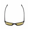 Calabria Noah Polarized BiFocal Reading Sunglasses +2.75 Gloss Black/Yellow Mens