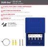 Dur-Line Multiswitch Type 4 in/1 out DiSEqC Switch 4/1 with