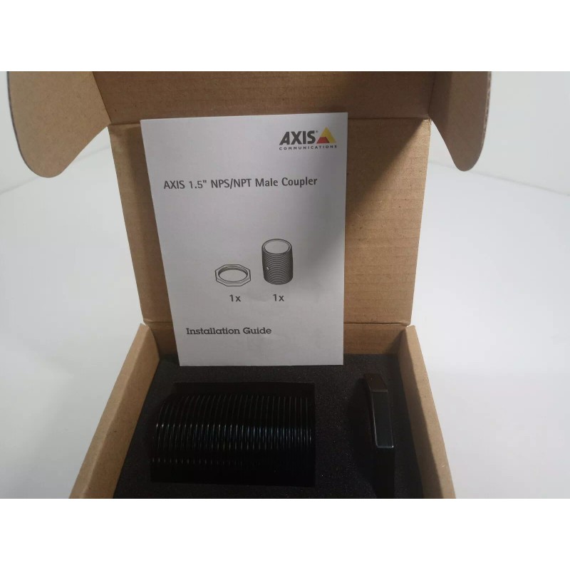 Axis 01706-001 1.5" Nps/Npt Male Coupler Ip Camera Part New