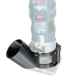 DigitalContrast Hose Adapter, Fits Bosch PR20EVS Colt 1HP trim router
