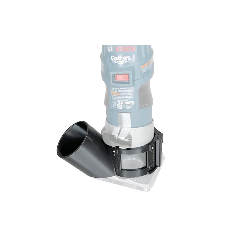 DigitalContrast Hose Adapter, Fits Bosch PR20EVS Colt 1HP trim router