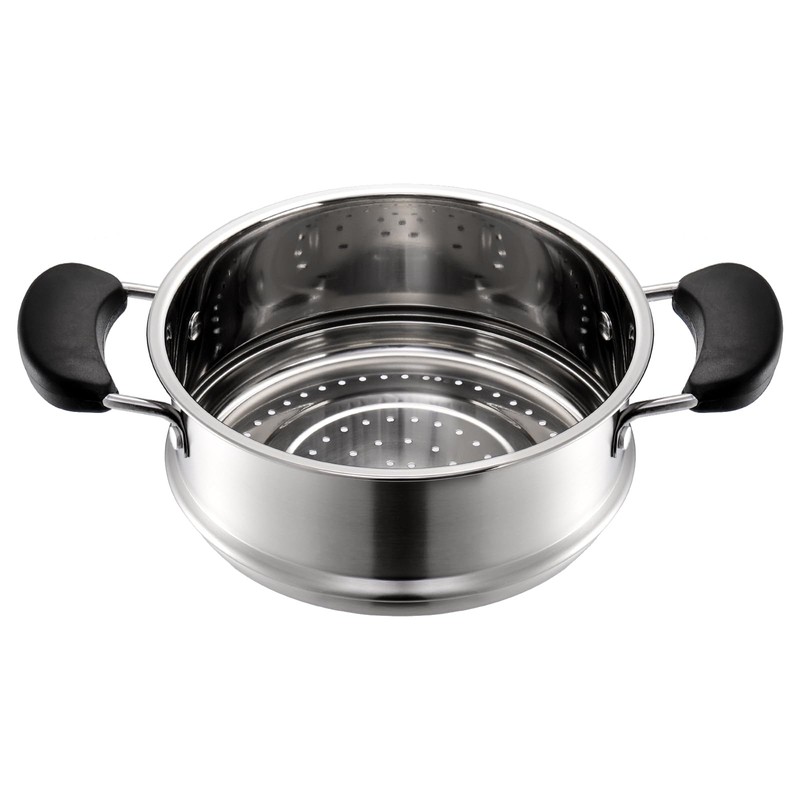 ZENFUN 1.8 Quart Stainless Steel Steamer Pot with Basket, Stock