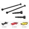 Metal Steel RC Car Rear Drive Shaft Axles Set for