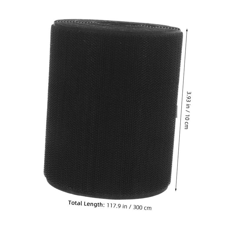 BUGUUYO 1 Roll Floor Cable Protector Adjustable Hook and Loop