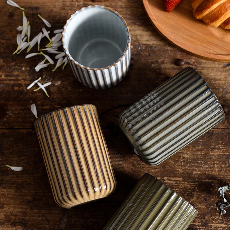 Ceramic Toothbrush Cup for Bathroom, Ceramic Toothbrush Holder, Toothpaste Organizer