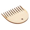HEEPDD Weaving Comb, 11 Teeth Wooden Tapestry Weaving Loom Comb