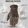 PRO FUTURE Cafe Racer Chopper Custom Brown Touch Leather Motorcycle