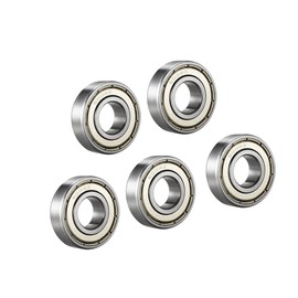 A ABSOPRO 6002Z Single Shield Deep Groove Ball Bearing 15x32x9mm (Set of 5)