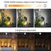 CLY Solar Landscape Spotlights, Solar Lights Outdoor IP66 Waterproof, Remote