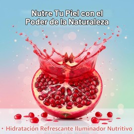Set de cuidado de la piel de frutas para adolescentes – Rutina diaria de granada para una piel suave, control de aceite, hidratación y brillo – Regalo perfecto para el cuidado de la piel para niñas y