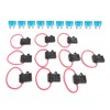 Inline Fuse Holder ATC/ATO AddaCircuit Waterproof Car Fuse Holder with