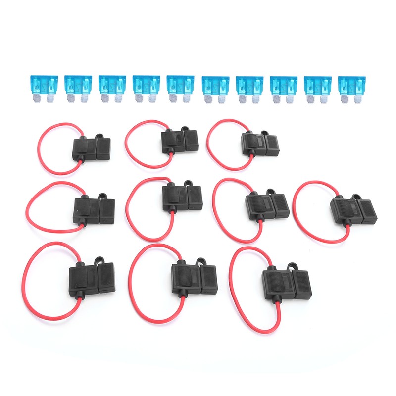 Inline Fuse Holder ATC/ATO AddaCircuit Waterproof Car Fuse Holder with