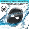 lasuroa 4pcs Silicone Car Door Latch Covers, Universal Door Strike