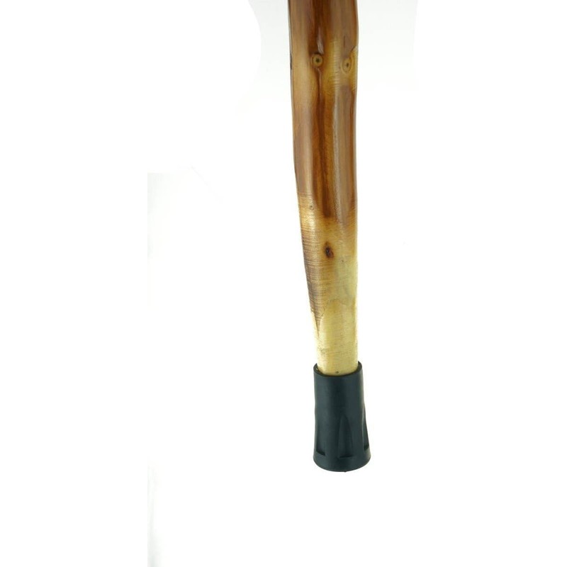 SE 60-Inch Natural Wood Walking Stick with Root Head &