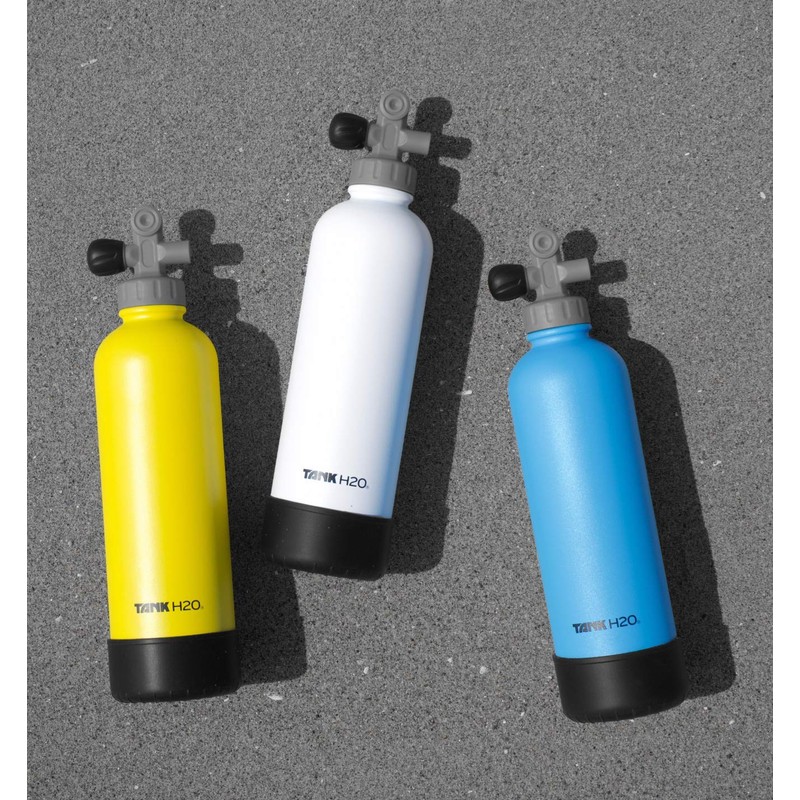 TankH2O Scuba Tank Vacuum Insulated Water Bottle: Great Gift and
