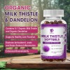 LUKAREE Liver Cleanse Detox Milk Thistle Extracts Silymarin, Artichoke, Dandelion,