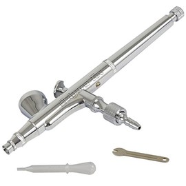 Agora-Tec® AT- Airbrush Double-Action Gun AT-ADA-01 with 0.2 mm Stainless Steel Nozzle and Needle
