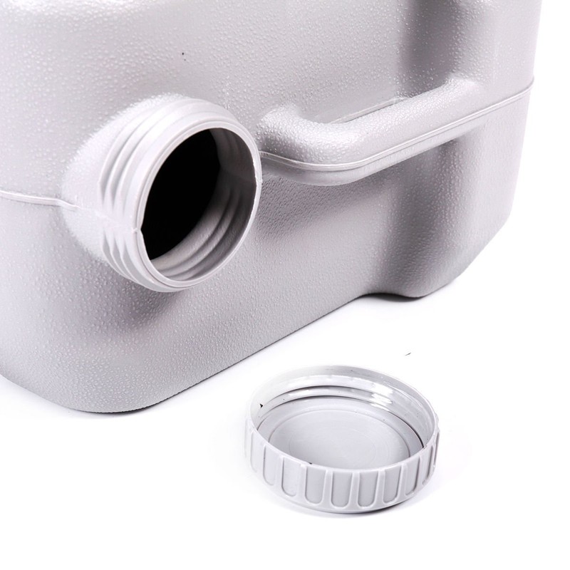 5 Gallon 20L Portable Toilet Flush Commode Camping Outdoor/Indoor Commode