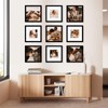 BSRHOME 12x12 Picture Frame Set of 9, Display Pictures 8x8