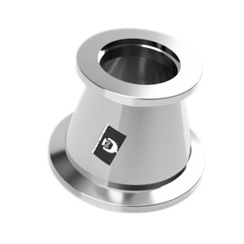 bmotiontech conical Reducer with ISO-KF Flange KF16 KF25 KF40 KF50 Stainless Steel 304 (KF40 to KF25 1pc)