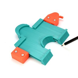 Contour Gauge Duplicator Precise Measurement of Irregular Shapes for Laminate, Wood, Tiles and Flooring