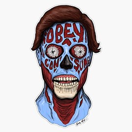 They Live - Obey Vinyl Window Bumper Sticker Decal 5"
