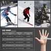 Achiou Ski Snow Gloves Waterproof Touchscreen Winter Warm for Men