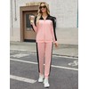 Marvmys Womens Color Block Tracksuits Set Petite Sweatsuit 2 Piece