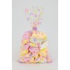 Italpak Transparent Bags Bubbles Polypropylene, Purple, 15 x 25 cm