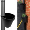 Drain Pipe Garden Holder, Sturdy Lightweight, 3 KG Capacity, 2