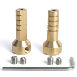 Aigemsi (2-Pack) RP75137 Shower Valve Extension Kit for 3 and 6 Setting Diverter Cartridges, for In-Wall Tub and Shower Faucets, includes brass extension rod, screws, and Allen key