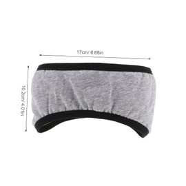 FRCOLOR Adjustable Noise Cancelling Ear Muffs for Sleep Lightweight Sound Blocking Headband for Travel Office Naps Meditation Memory Mask for Comfort and Noise Isolation