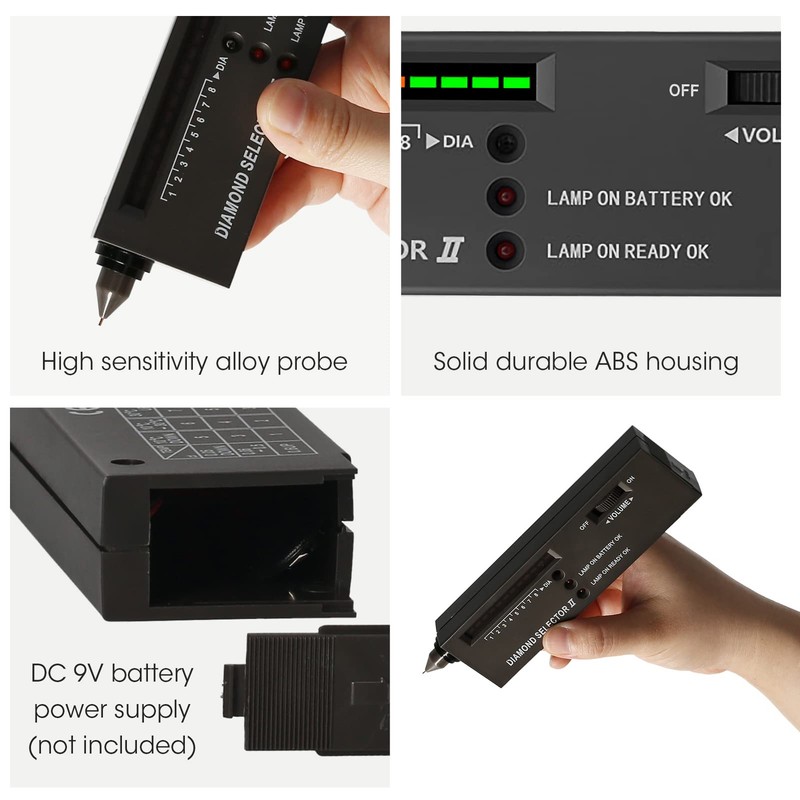 Diamond Tester High Accuracy Diamond Selector Detector Gtone Jewelry Testing