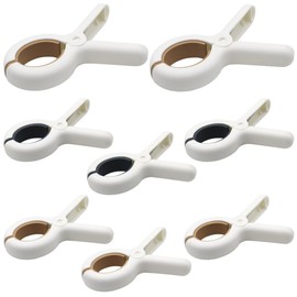YDHfdc Towel Clips Pack of 8 Clothes Pegs Large Beach Towel Clips Windproof Beach Towel Clips Towel Clips for Beach Loungers Laundry Bath Towel Washing Lines