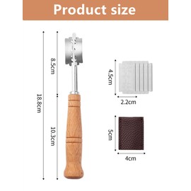 Dough Scratching Tool Dough Scoring Tool for Professional Bakers,Sharp Bread Scoring Slashing Tool for Home Baking, Carving Tool with