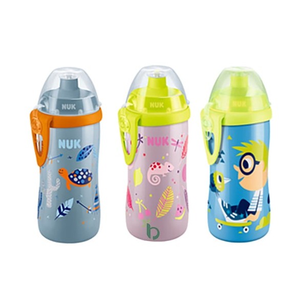 Nuk Push Pull Junior Cups 36m+ BPA Free, 300ml (Various