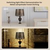 Drum Metal Lampshade 10" x 12" x 8", Medium Lamp