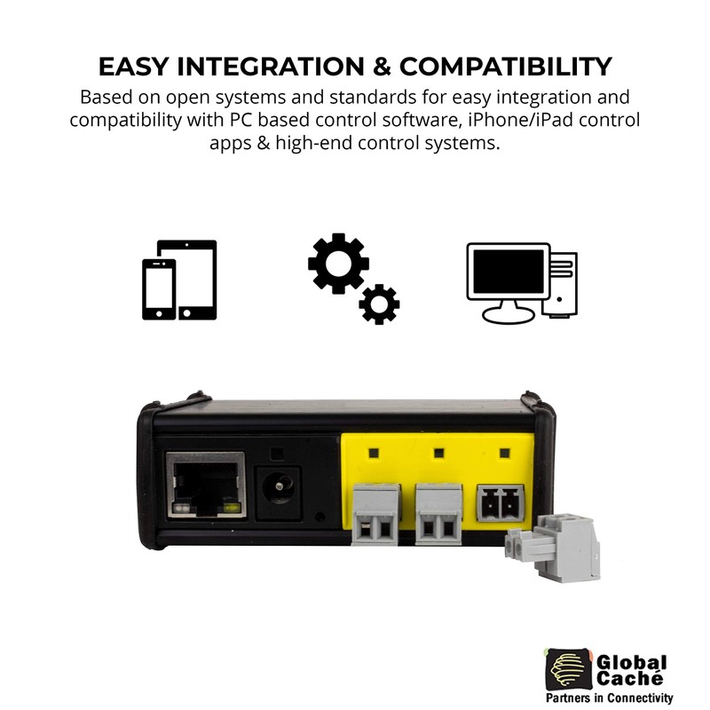 Global Caché IP2CC iTach TCP/IP to Contact Closure Converter -