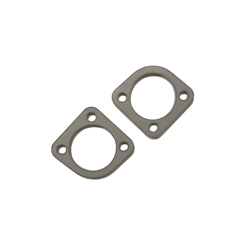 Shovelhead Mild Steel Exhaust Port Flanges, 3 Bolt STD
