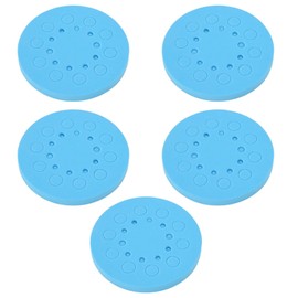 5 Pack Test Tube Holder Rack, Multifunction Foam Centrifuge Tube Holder for Laboratory Washable Reusable Tube Protection Stand Rack for 0.2ml 0.5ml 1.5ml 2ml Test (Blue 20 Holes)