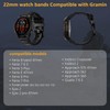 Rugged Silicone Sport Band for Garmin Fenix 8 47mm/Fenix 6