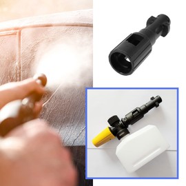 Create idea 2Pcs High Pressure Washer Coupling Adapter Replacement Bayonet Fitting Converter Adapter Pressure Washer Accessories for Car Washing Gardening Home Plastic