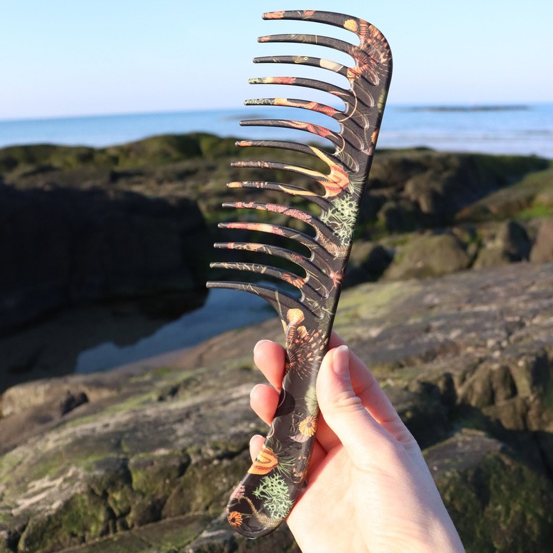 Denman D28 Black Future Dusk Wide Tooth Detangle Comb