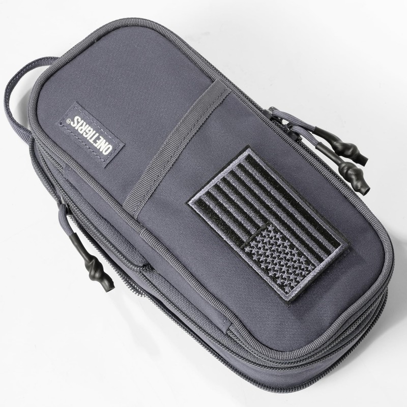 OneTigris Pencil Case, Large Capacity, Pencil Case, YKK Zipper, Simple,